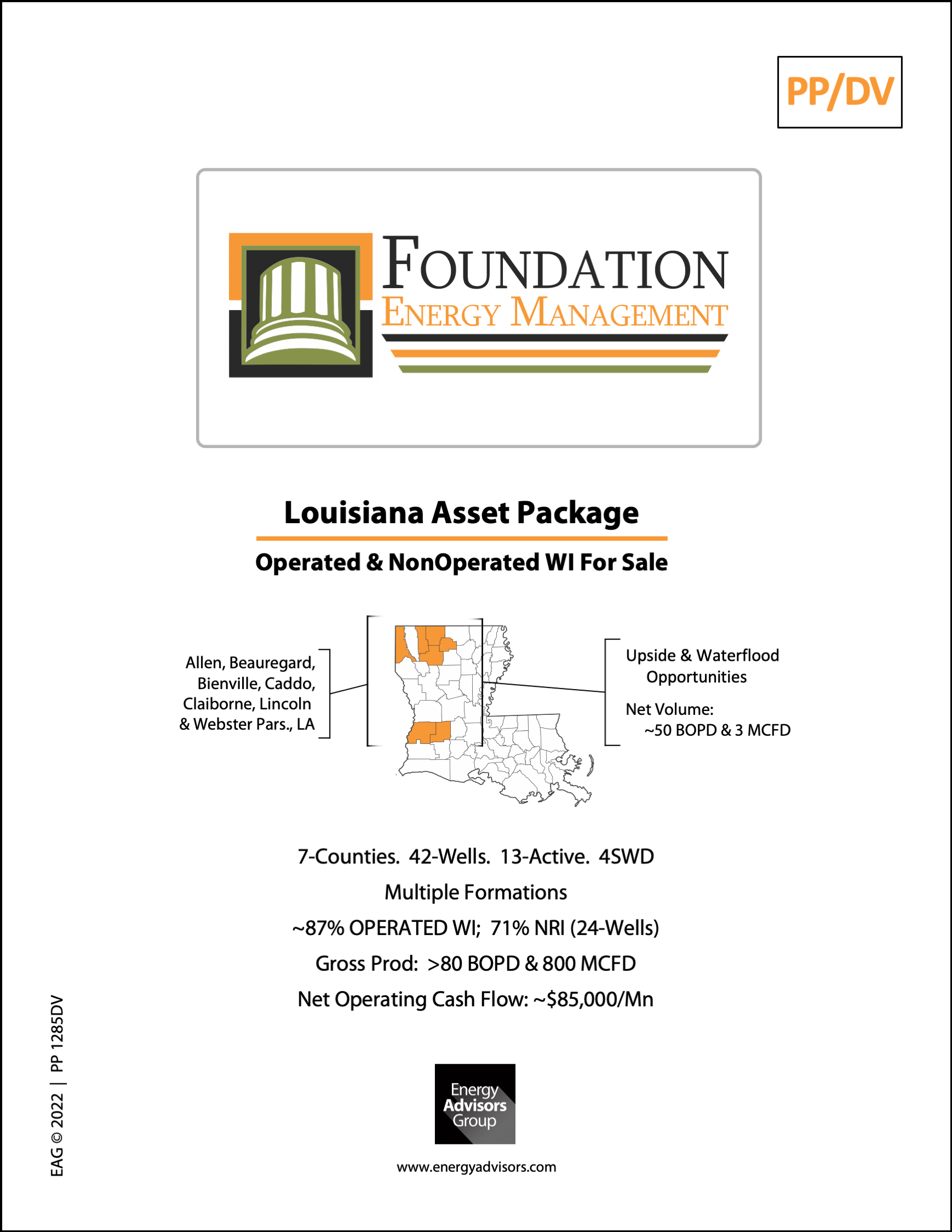 QUICK OPERATED ASSET W/NONOP - Energy Advisors Group QUICK OPERATED ASSET W/NONOP